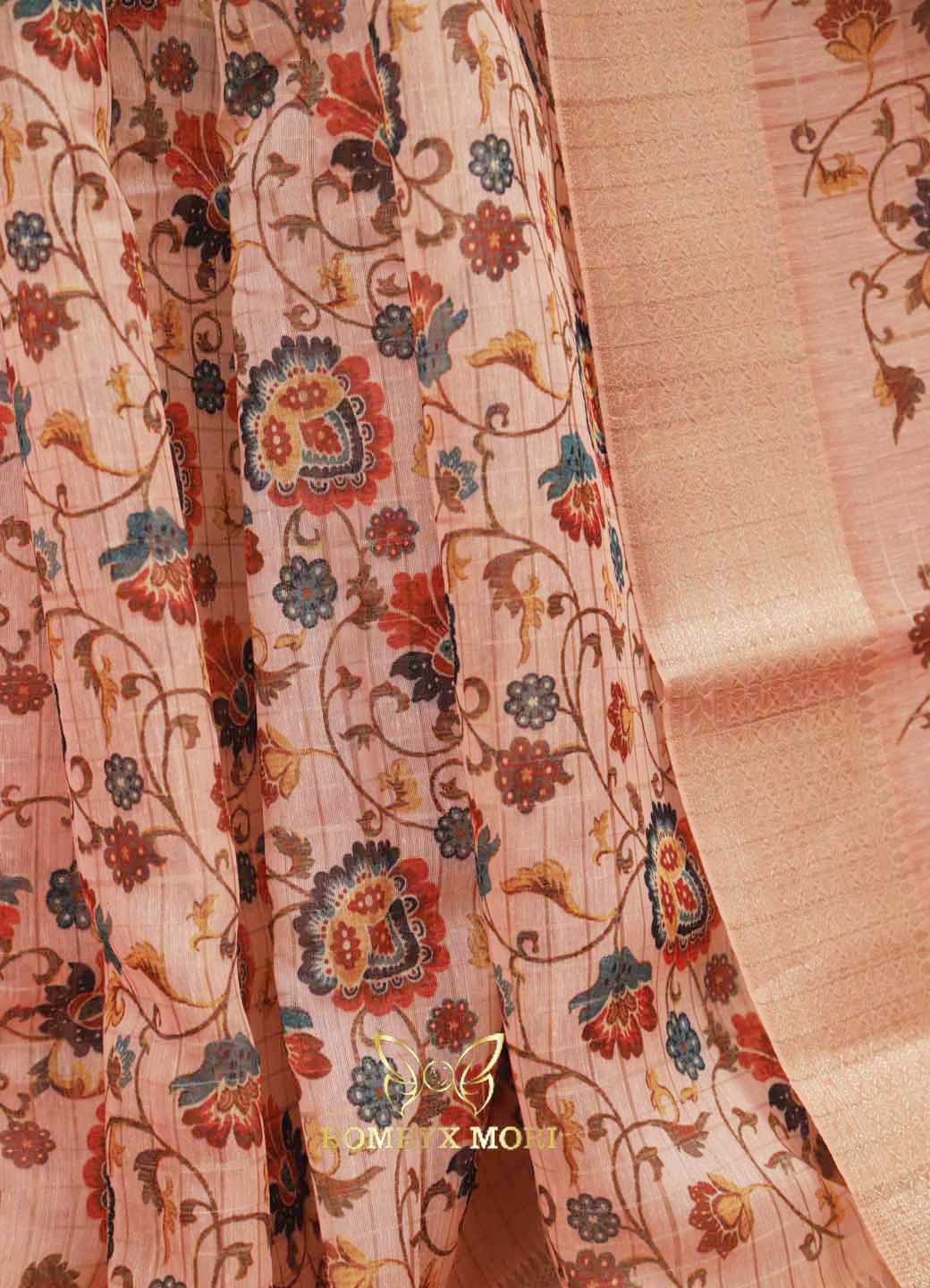 Rose Gold Pink Linen Mudrita