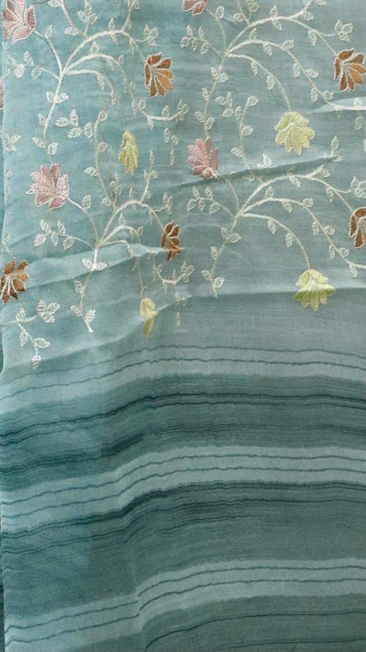 Zara Shaan e Lucknow Saree