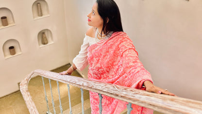 Saanchi Shaan e Lucknow saree