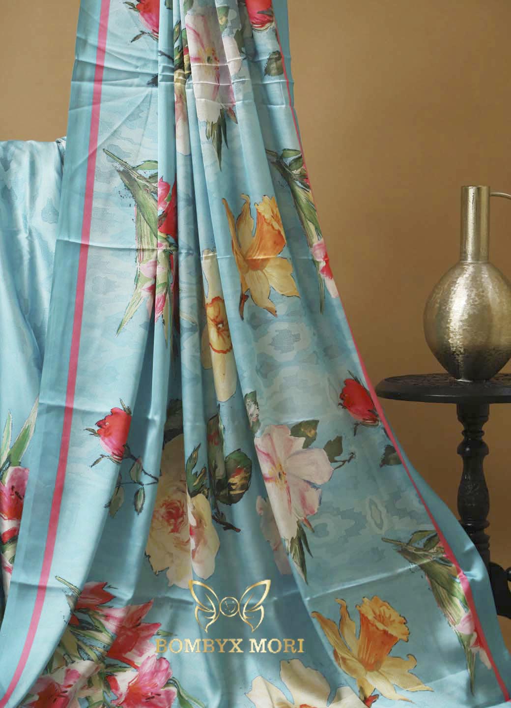 Ethereal Blue Fairy Gul e Firdaus Saree,