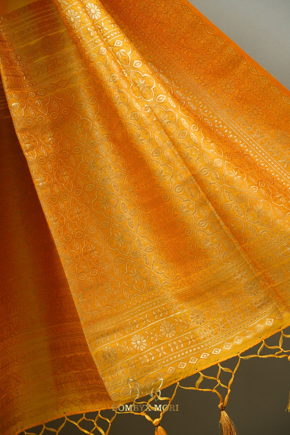 Haldi Yellow Rajwada Saree