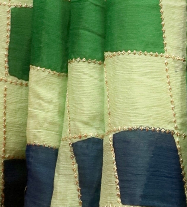 Green Elegance Gharchola Saree