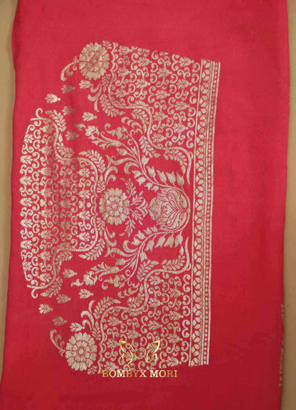 Pink Gharchola Tie-Dye Saree