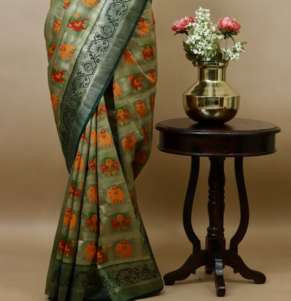 Majestic Green Silk Saga