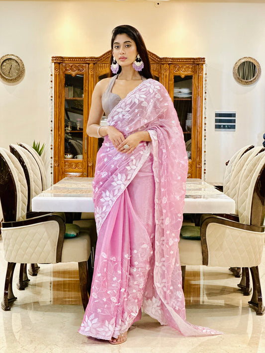 Lavender Jimmy Choo Saree