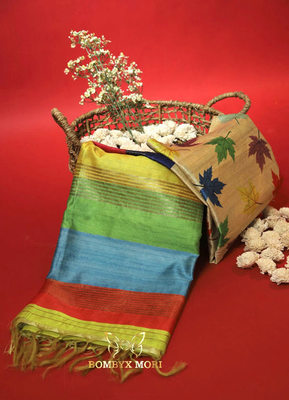 Maple Leaf Handloom Saree,