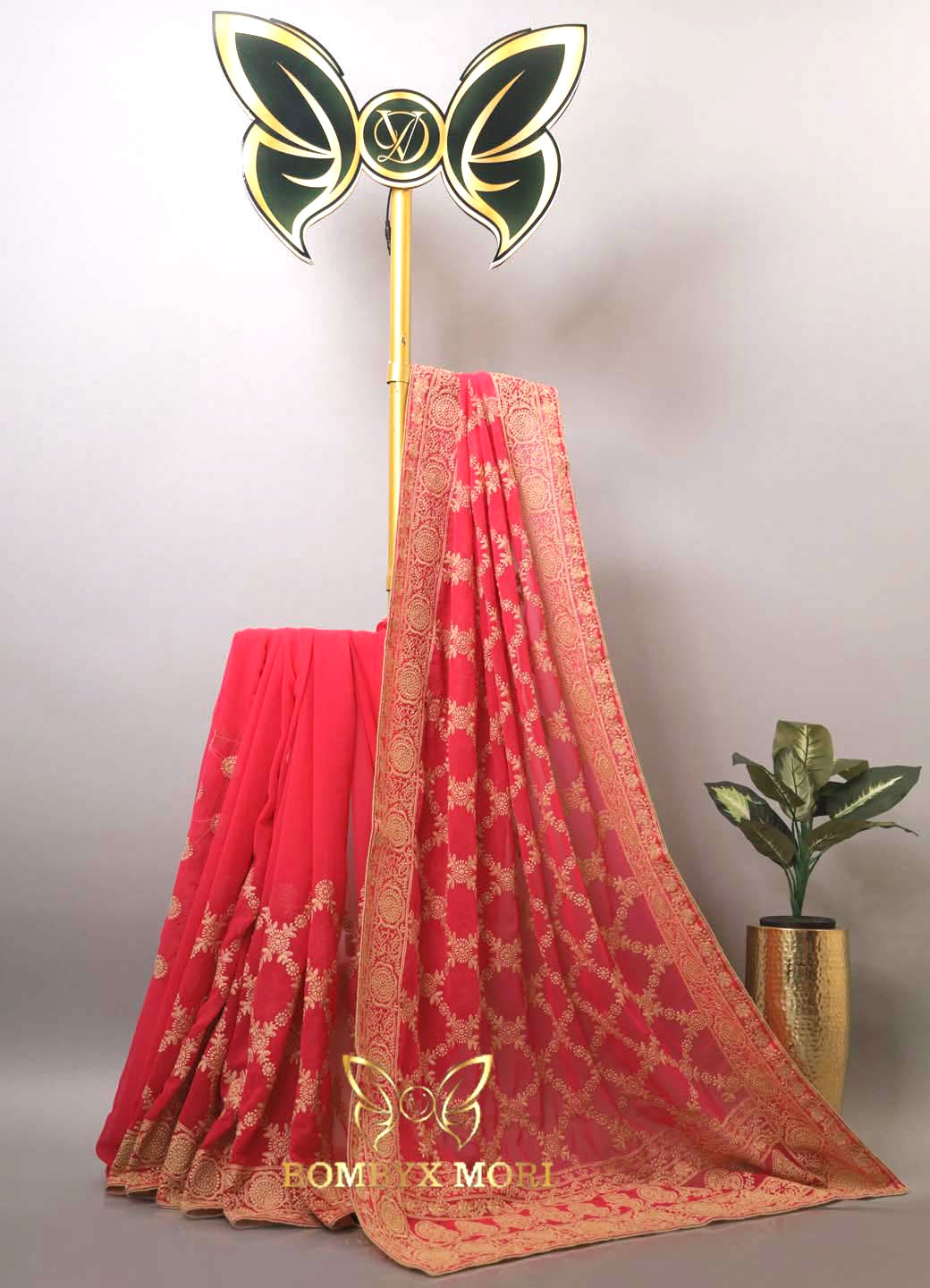 Priyamvada Shaan e Lucknow saree