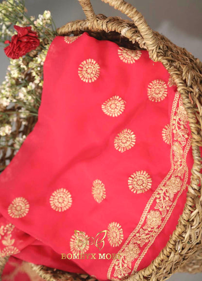 Priyamvada Shaan e Lucknow saree