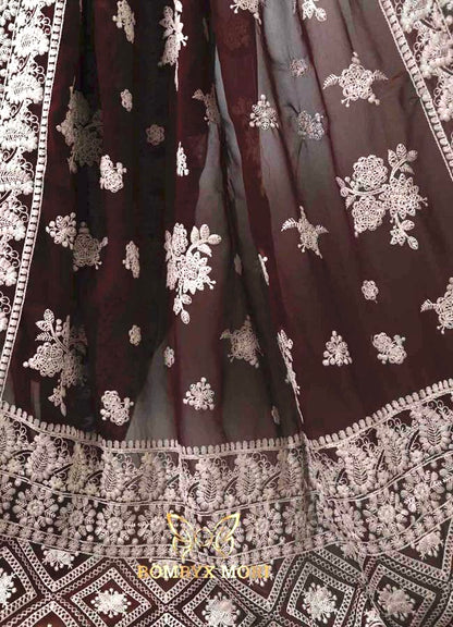 Zubedha Shaan e Lucknow Saree