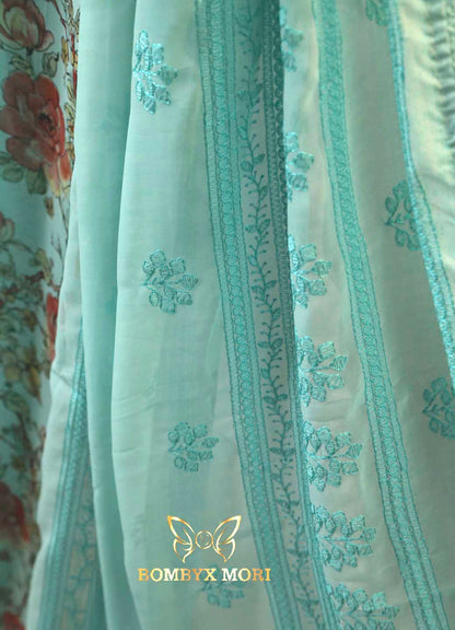 Riva Shan e Lucknow Saree