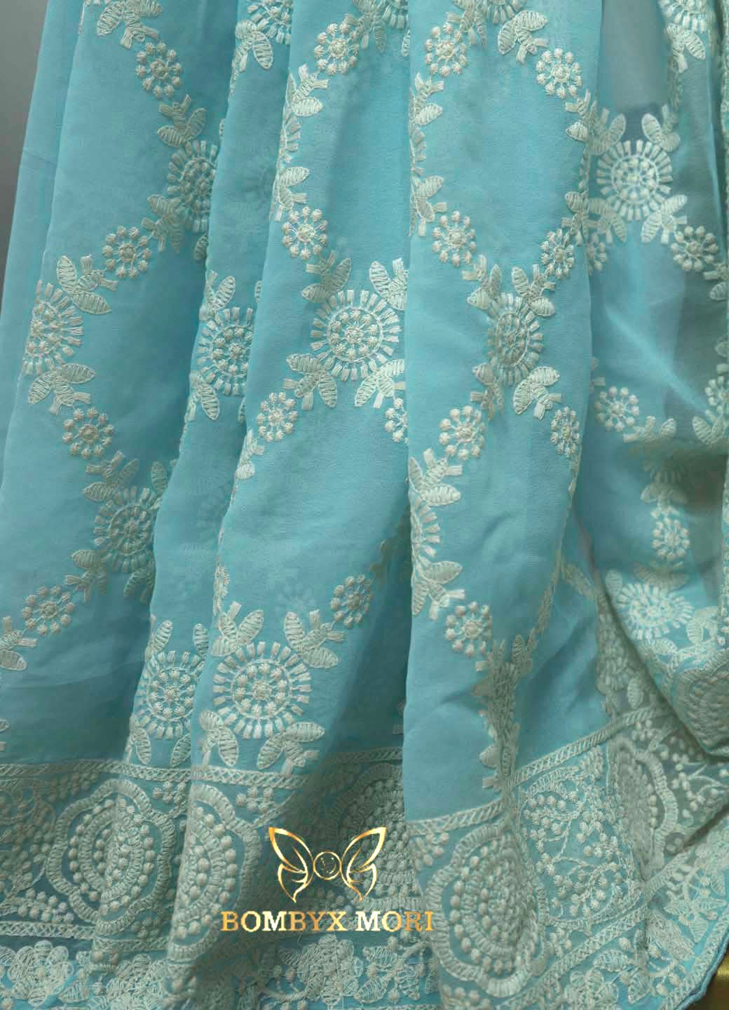 Megha Shaan e Lucknow Saree