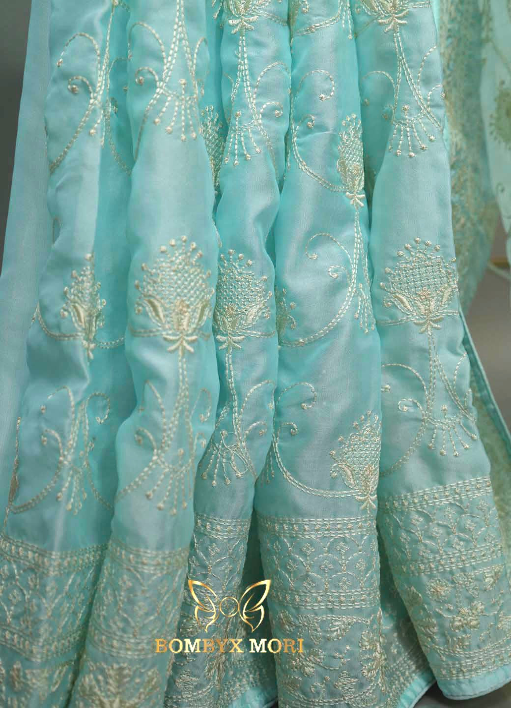 Aasmaan Shaan e Lucknow Saree