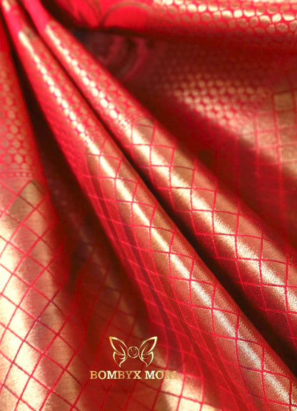 Pink uppada Silk Saree