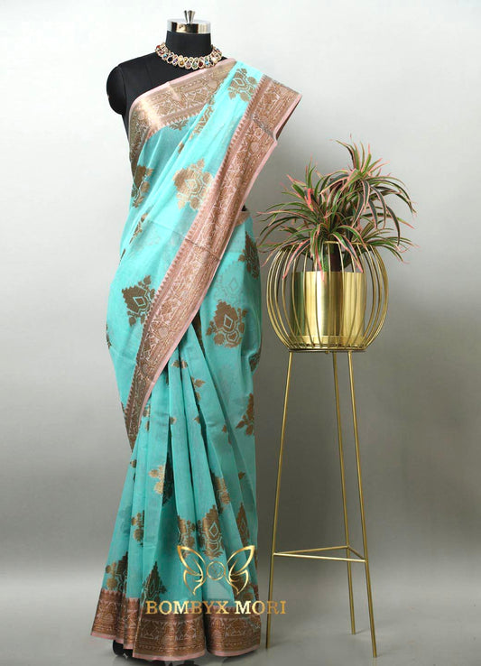 Sunaina Kashi Banarasi saree.